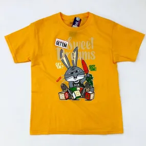 3FORTY Get Em Sweet Dreams Kid Graphic T-Shirt - Gold