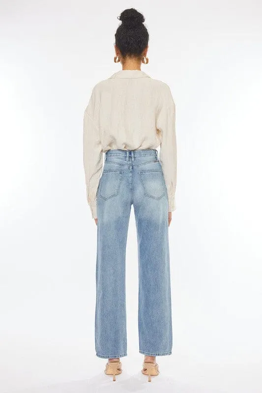 90's Wide Leg Straight Jeans - Kan Can USA