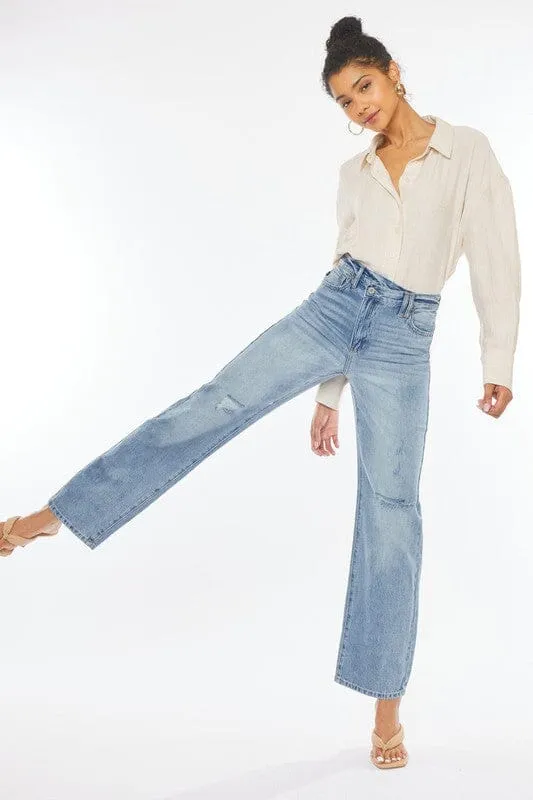 90's Wide Leg Straight Jeans - Kan Can USA