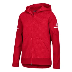 adidas Women's Power Red/White Squad Jacket