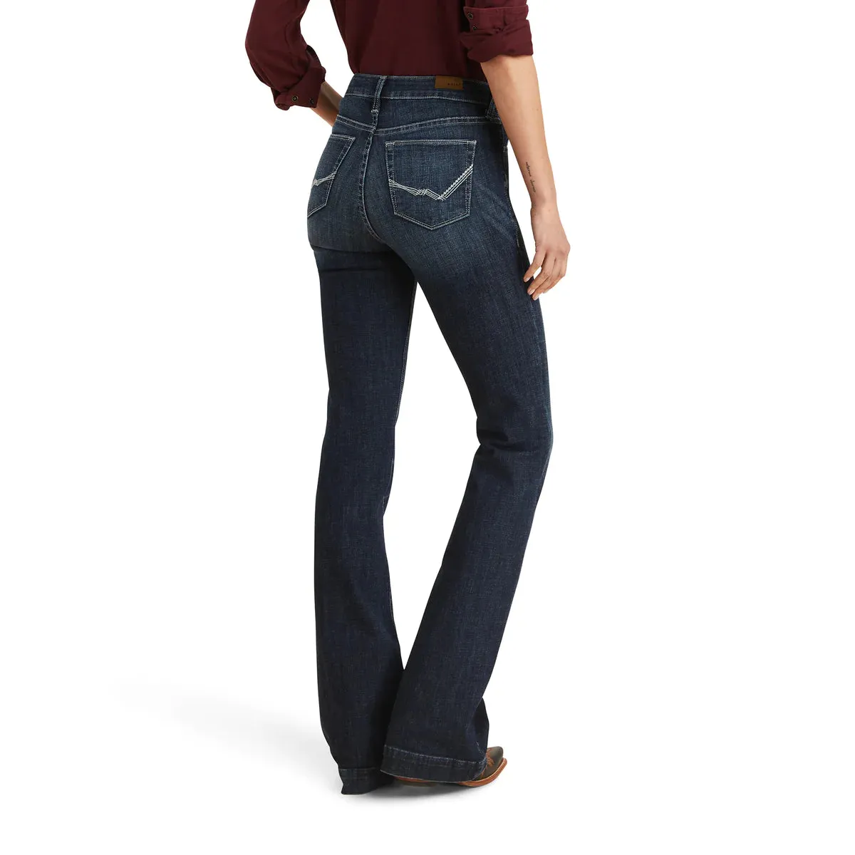 Ariat Womens High Rise Slim Trouser - Ryki Missouri