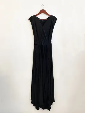 Black Flare Maxi Gown