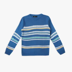 Boy's Regular Fit Jacquard Sweater