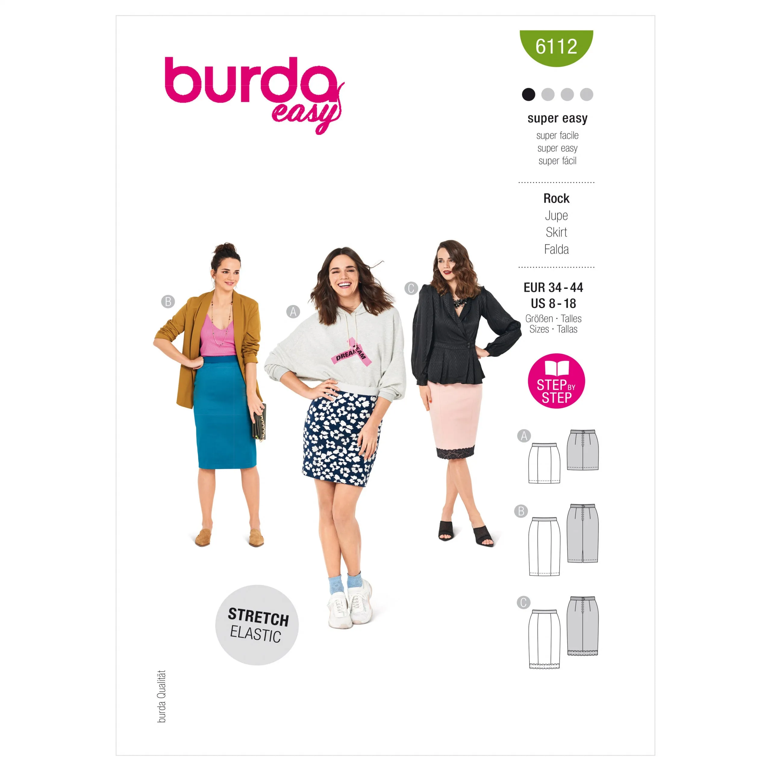 Burda Skirts 6112