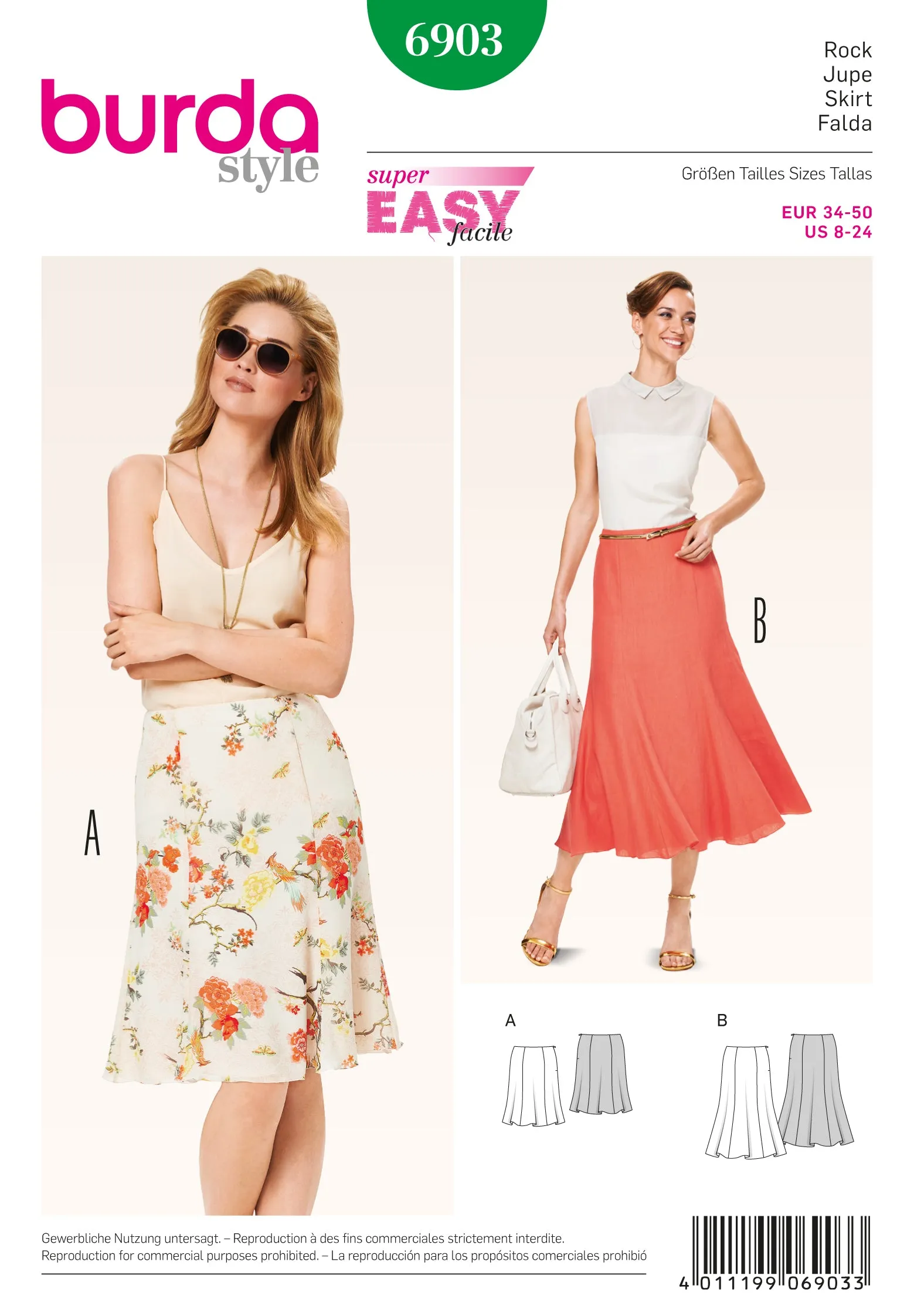 Burda Skirts 6903