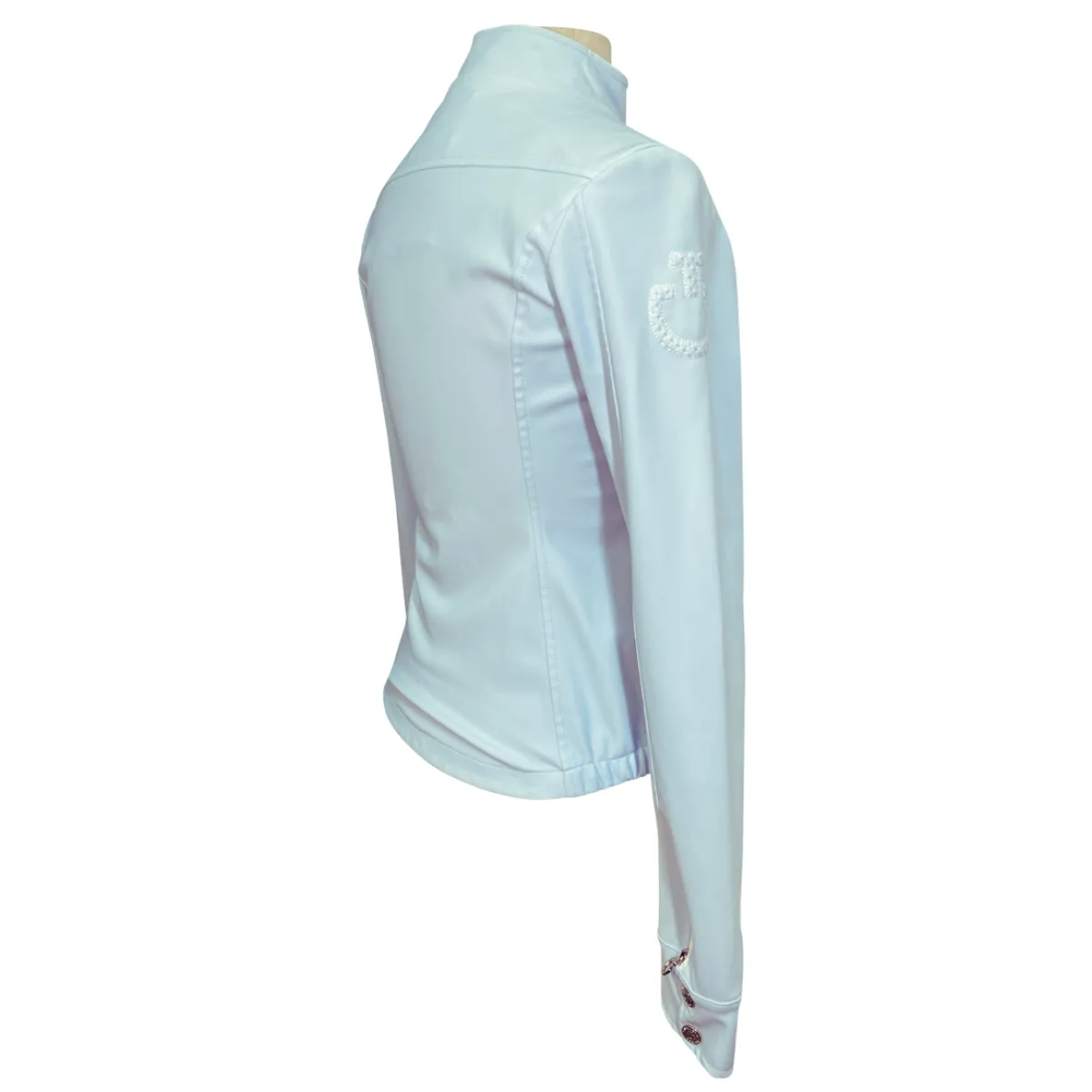 Cavalleria Toscana Softshell Jacket in Baby Blue - Women's Small