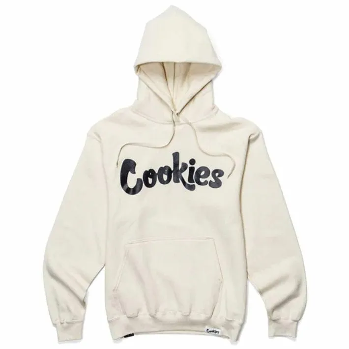 Cookies Original Mint Fleece Hoodie (Cream/Black) CM232HFP04