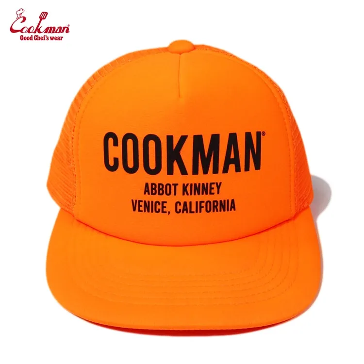 Cookman  Mesh Cap - Abbot Kinney : Orange