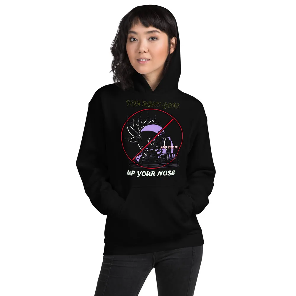 CRAZE KUSH LOSER HEAD bw Unisex Hoodie