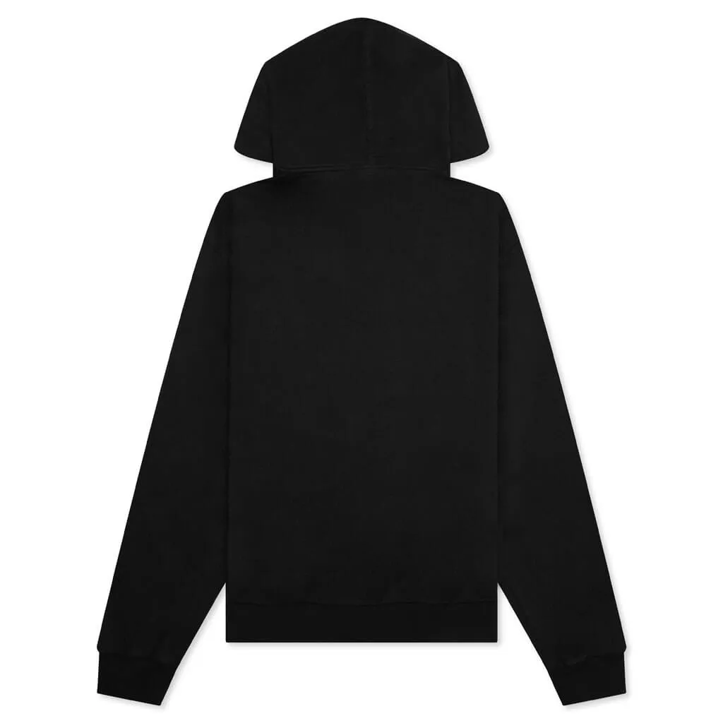 Cut & Sew Logo Sweatshirt - Black