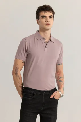 Edward Mauve Polo T-Shirt