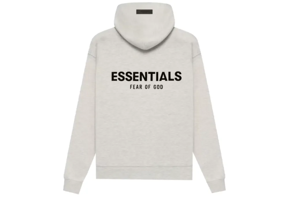 Fear Of God Essentials Hoodie Light Oatmeal