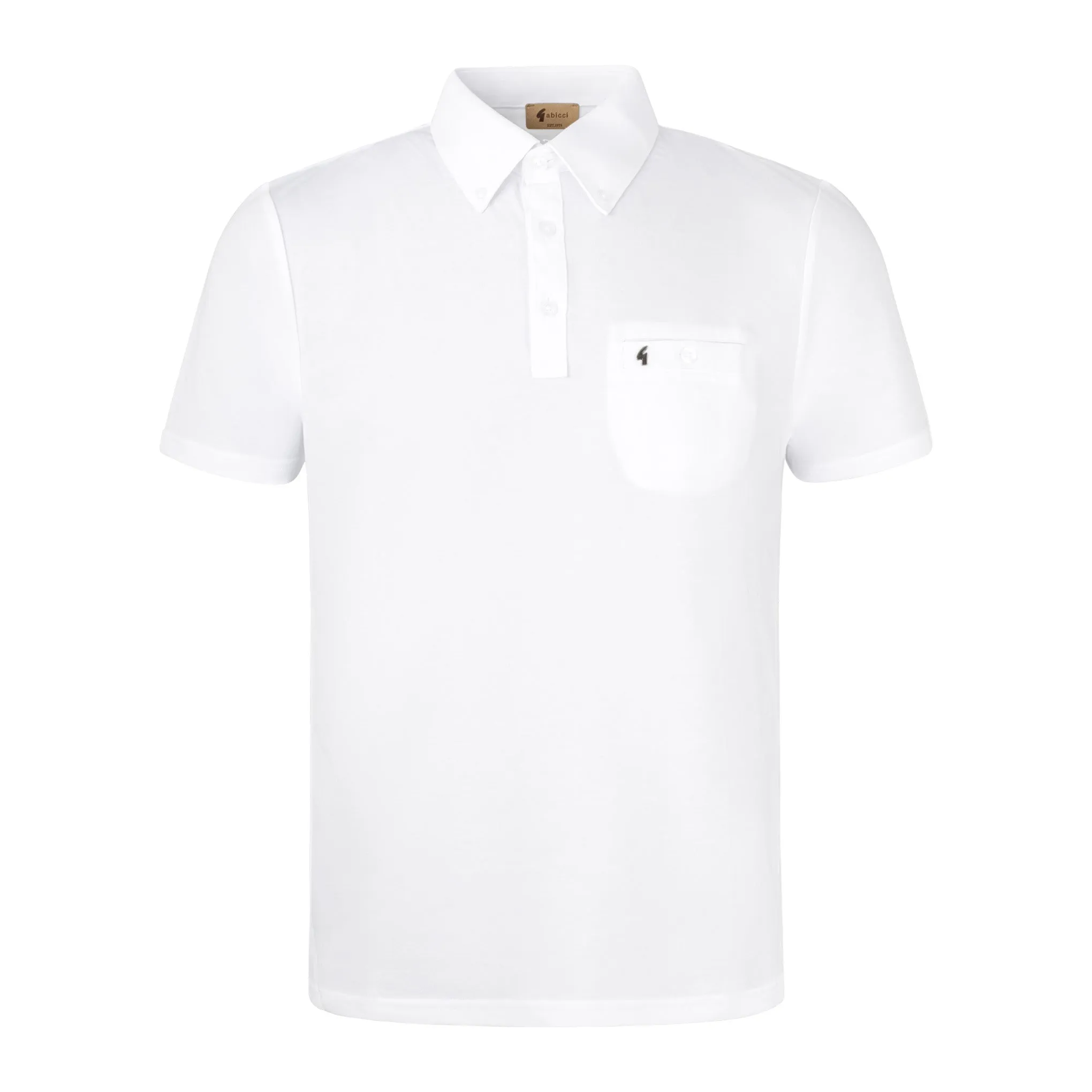 Gabicci Vintage Ladro Polo Shirt White