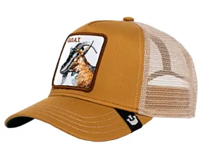 Goorin 'Goat' Trucker Style Baseball Cap in Rust