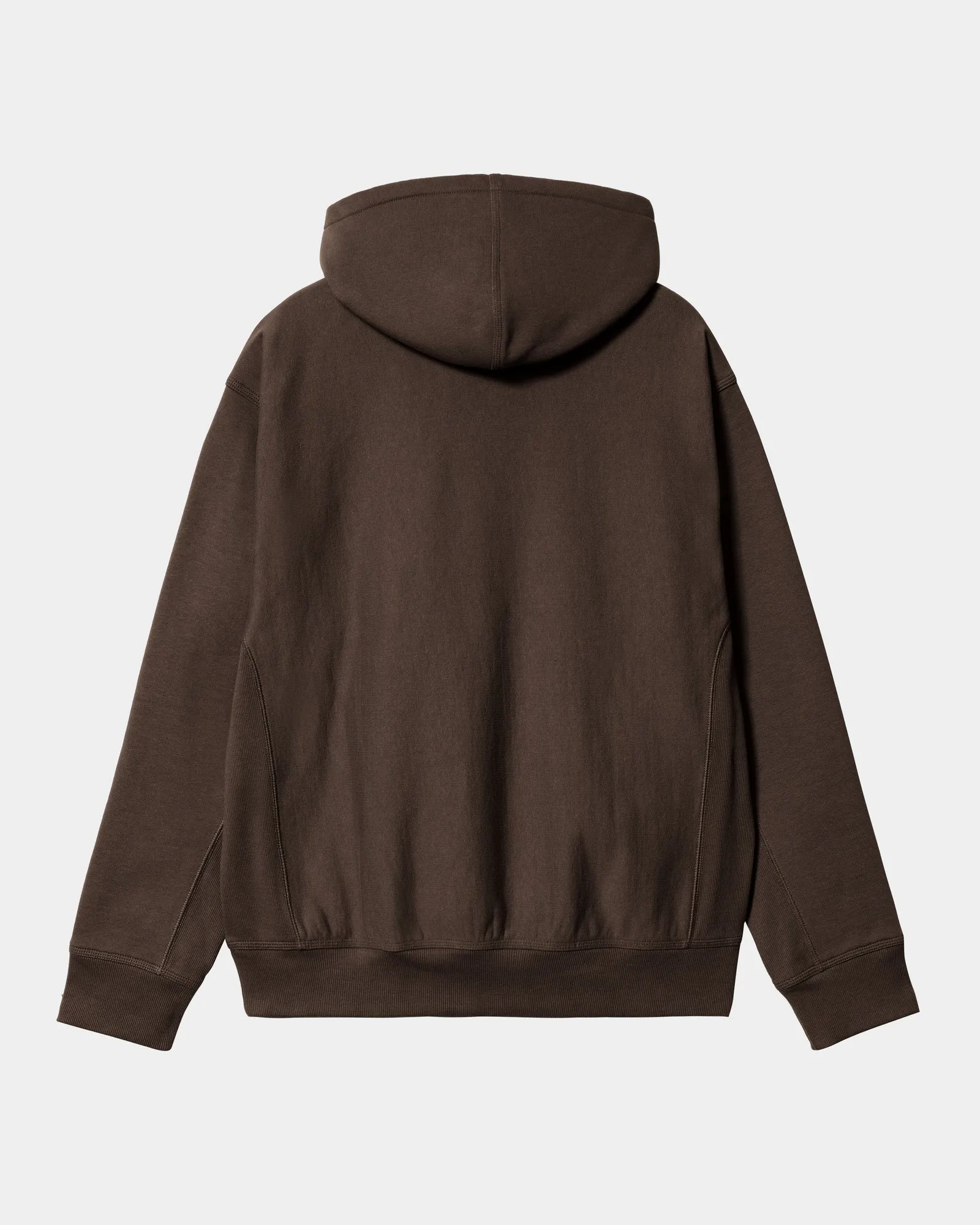 Hooded American Script Sweatshirt | Tobacco