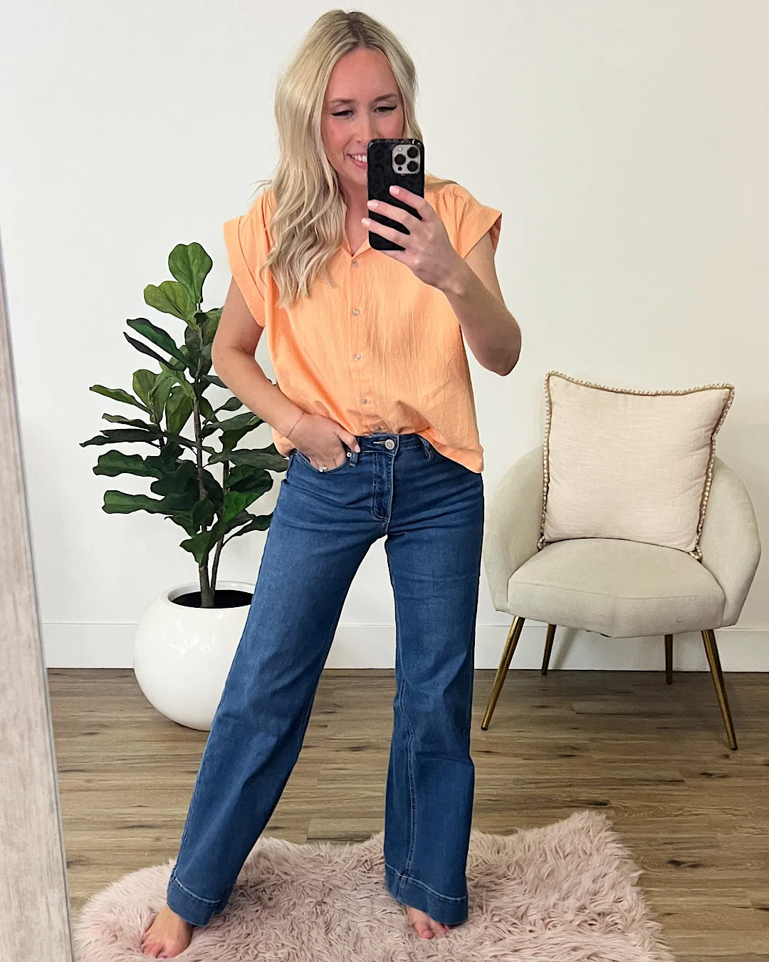 Jacey Wide Leg Jeans