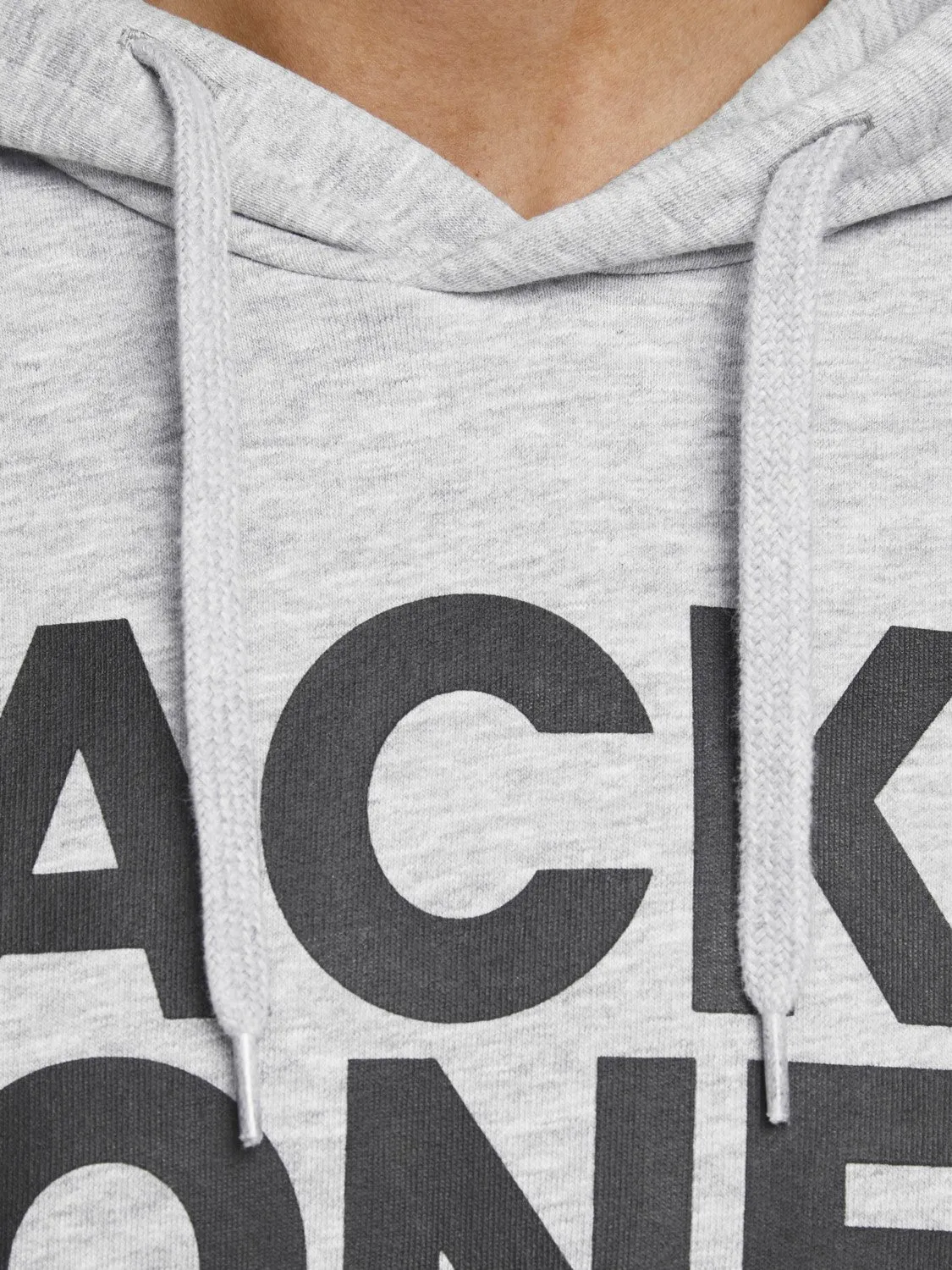 Jack & Jones Men's 'JJECORP' Hoodie Logo Sweatshirt