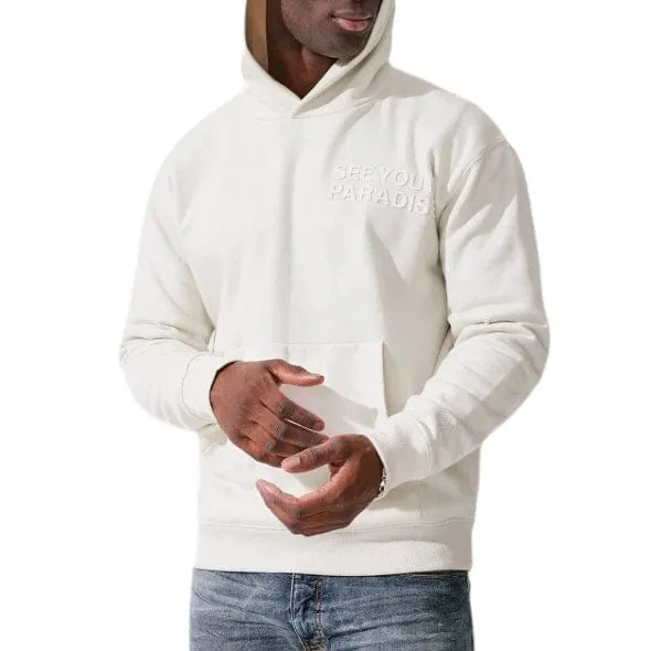 Jordan Craig Paradise Tonal Pullover Hoodie (Bone) 8850H