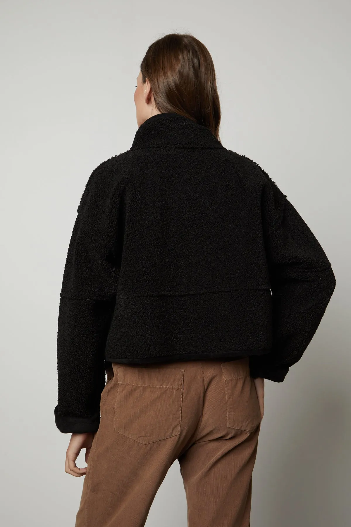 KELLY LUX SHERPA REVERSIBLE JACKET