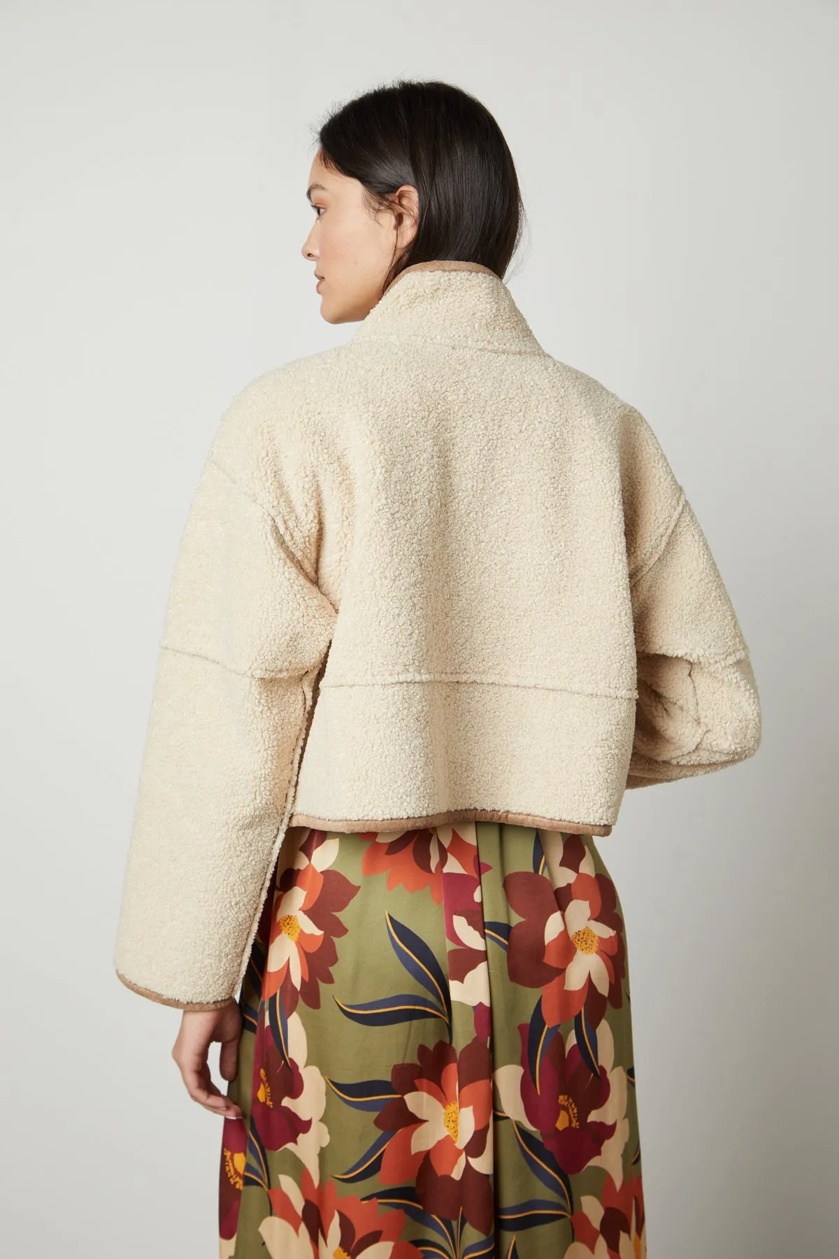 KELLY LUX SHERPA REVERSIBLE JACKET