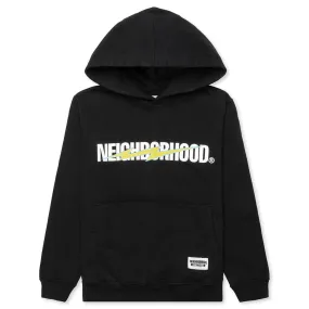 Kid's Micro L/S C-Hooded - Black