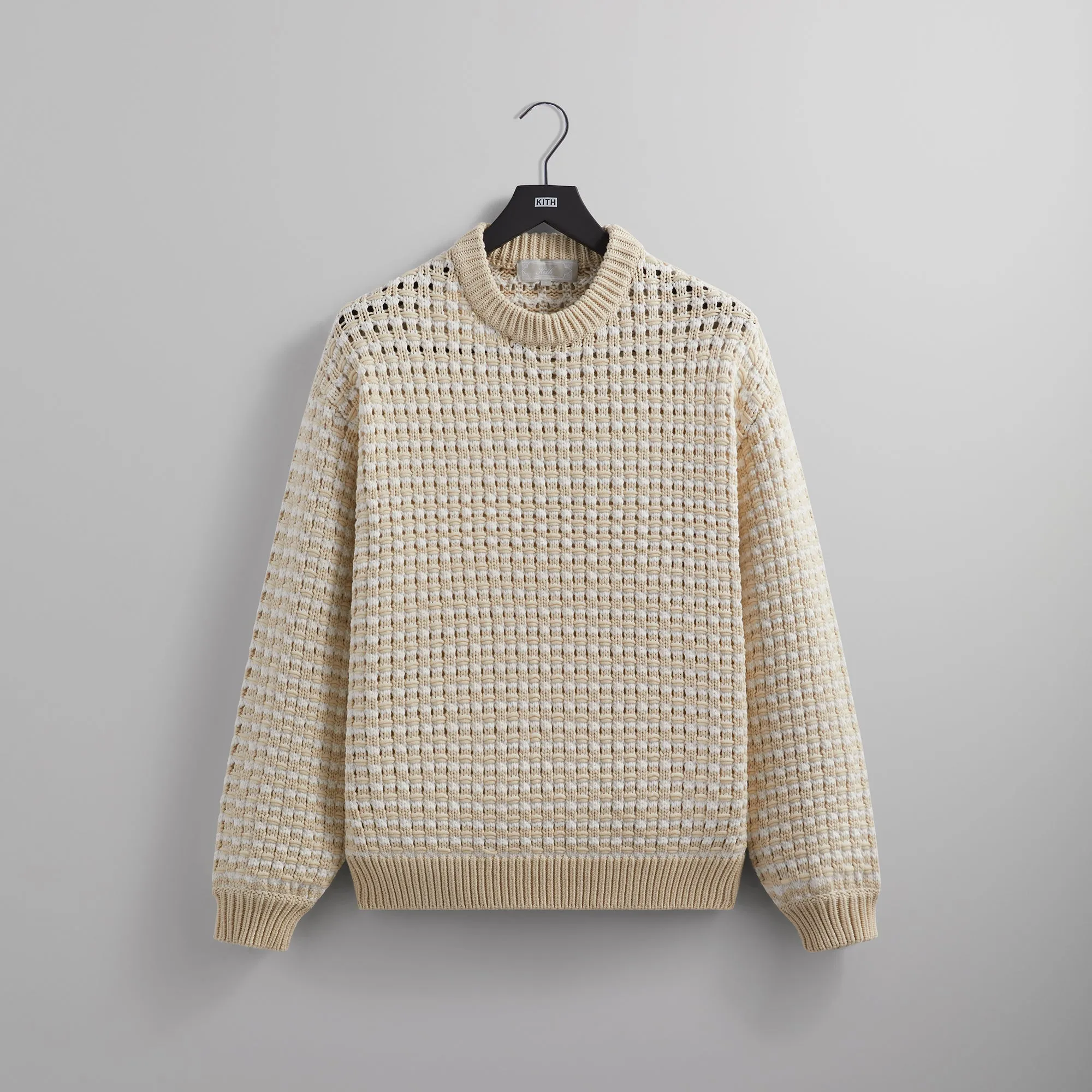 Kith Skip Stitch Saratoga Crewneck - Manuscript