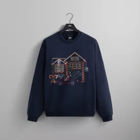 Kithmas Nelson Crewneck with Swarovski® Crystals - Nocturnal