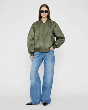 LEON BOMBER / ARMY GREEN