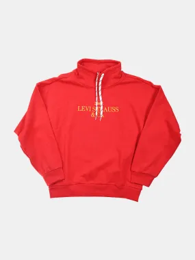 Levi's Saddie Funnel Neck Crew - Red