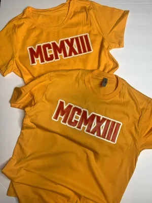 MCMXIII (1913 Roman Numerals)