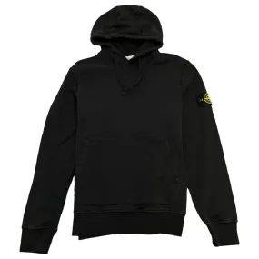 Men's Applique Logo Hoodie Black Size M