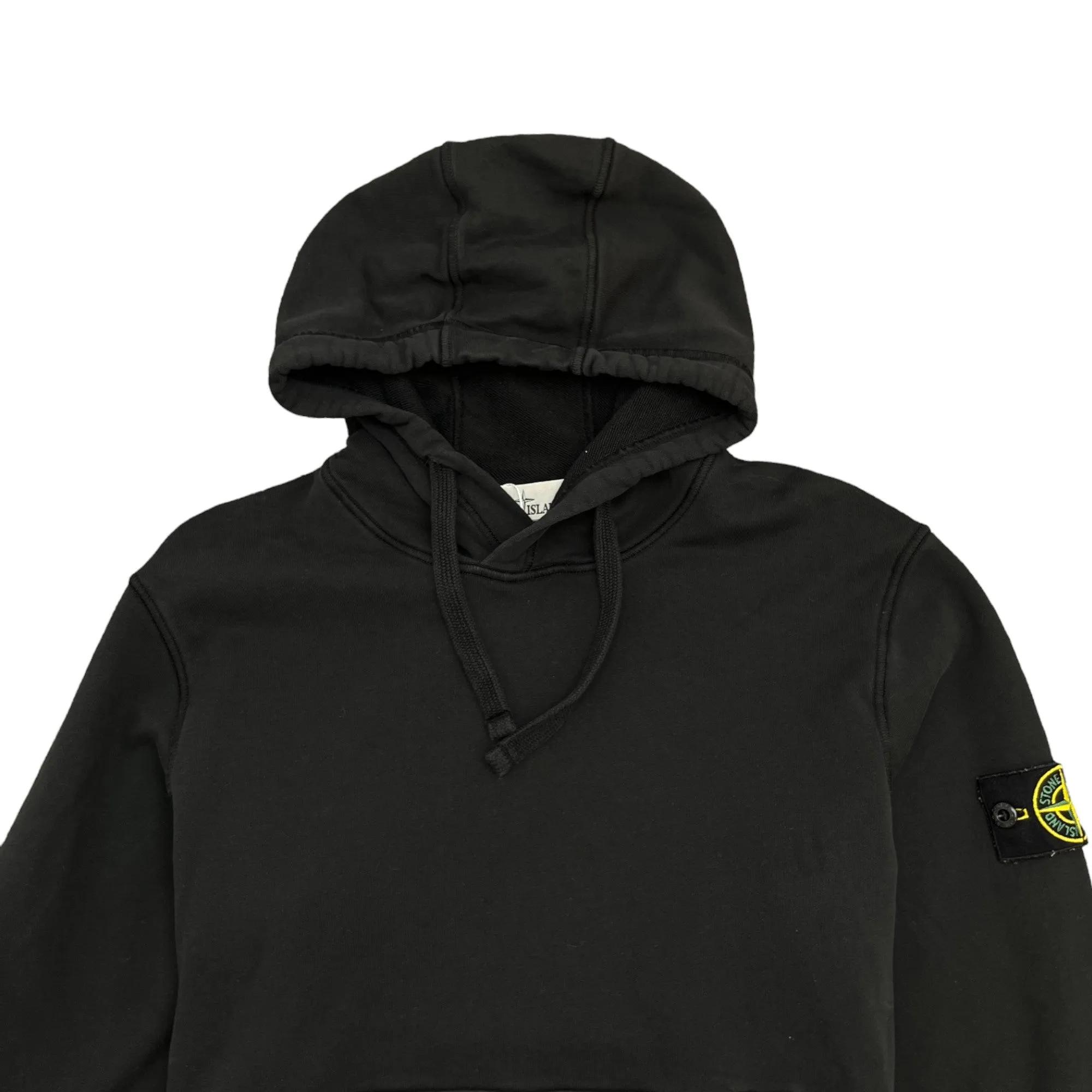 Men's Applique Logo Hoodie Black Size M