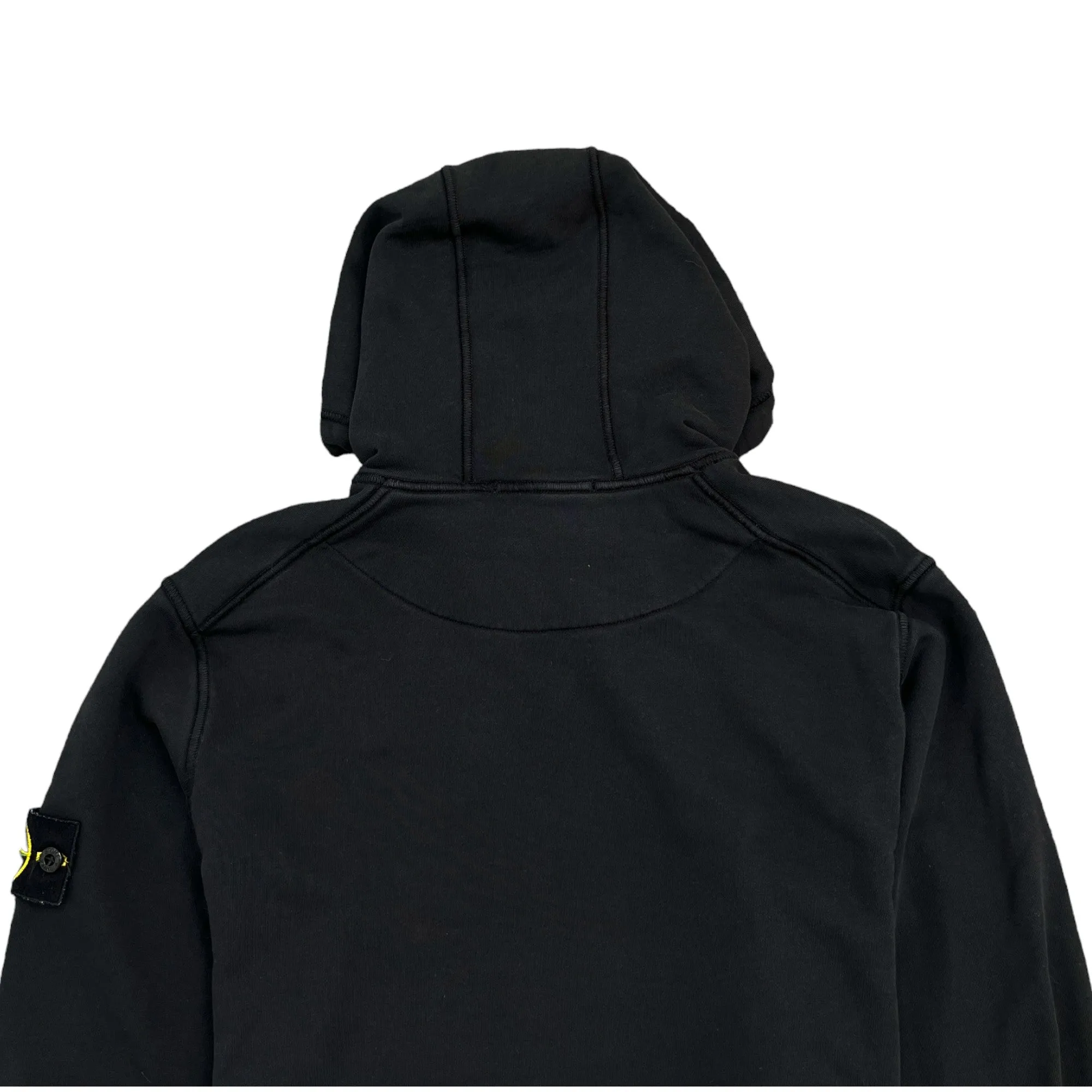 Men's Applique Logo Hoodie Black Size M