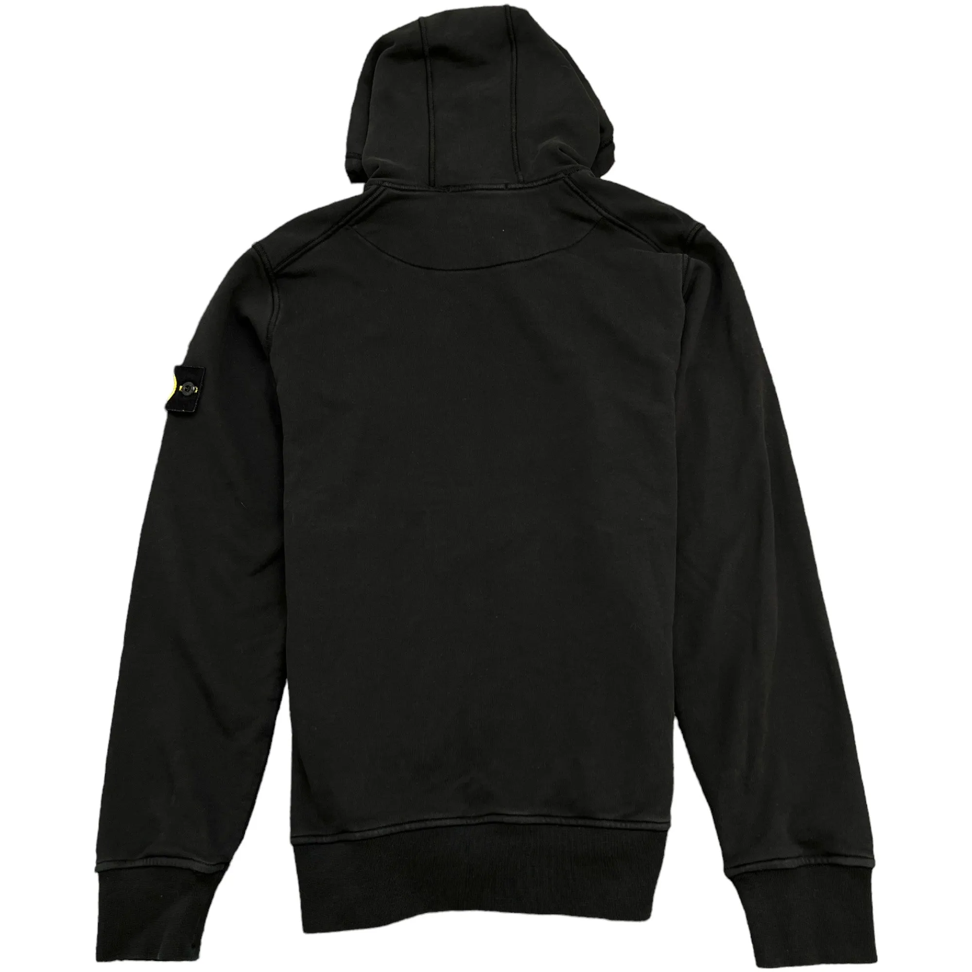 Men's Applique Logo Hoodie Black Size M