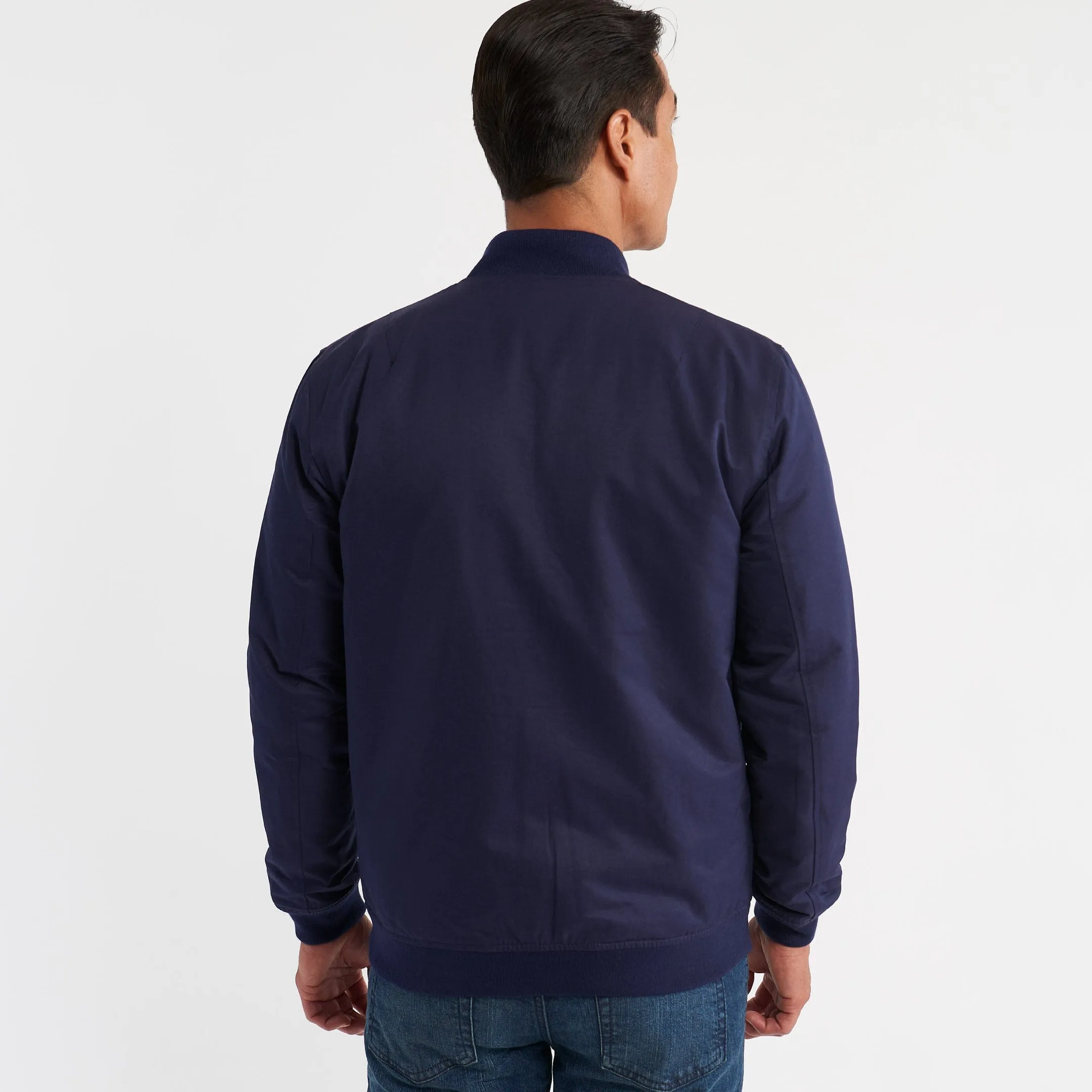 Navy Bomber Jacket