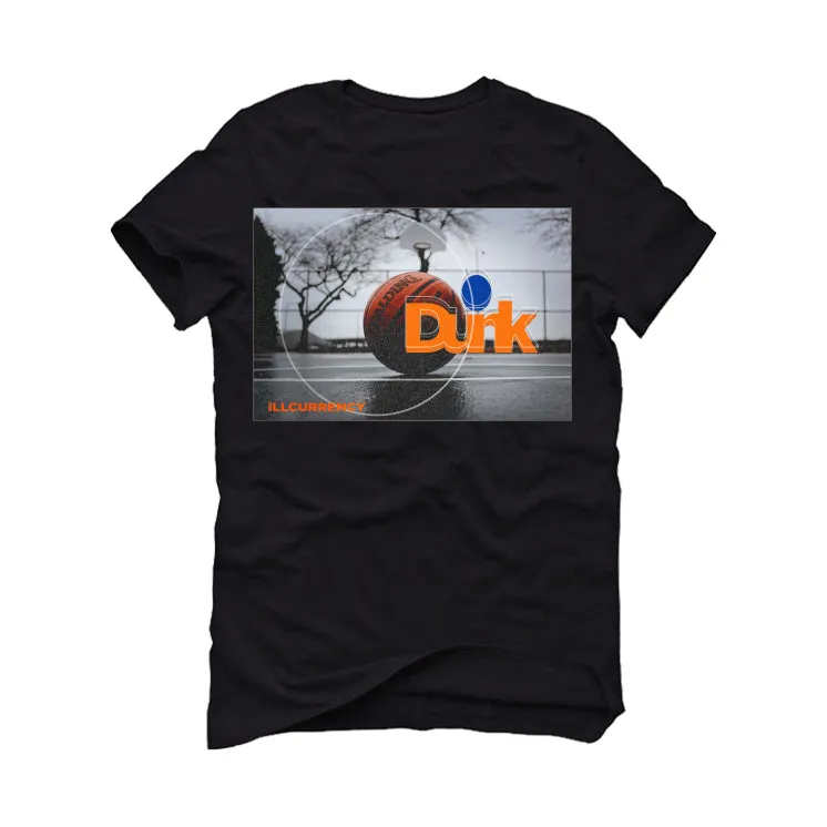 Nike Dunk Low "Knicks" | ILLCURRENCY Black T-Shirt (DUNK BALL)