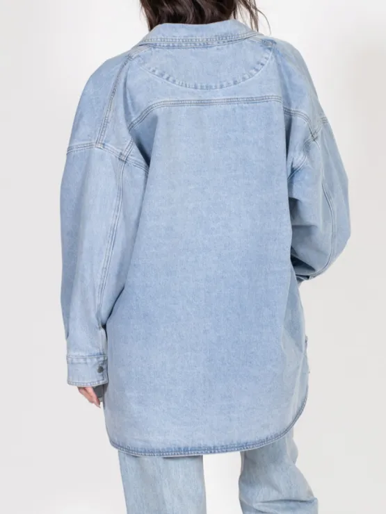 **PRESALE** BRUNETTE THE LABEL Oversized Denim Jacket / Shirt Dress