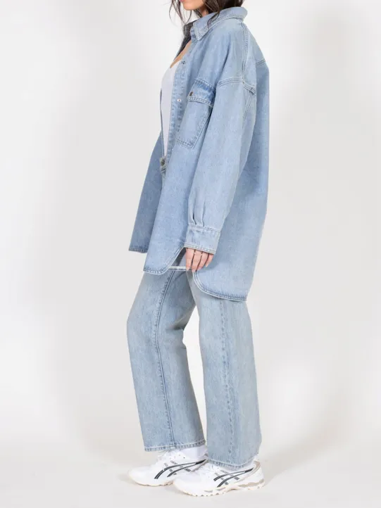 **PRESALE** BRUNETTE THE LABEL Oversized Denim Jacket / Shirt Dress