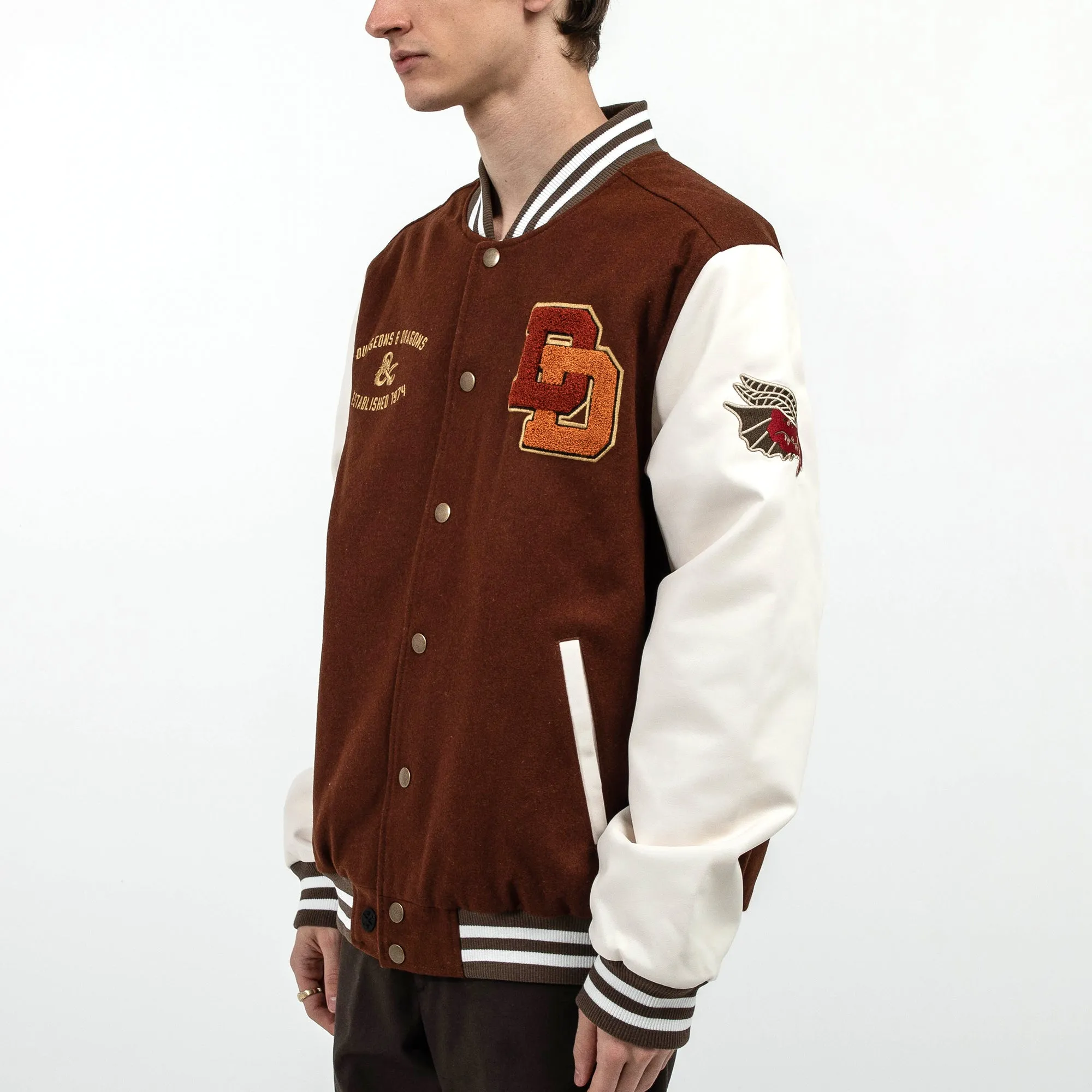 Red Dragon Varsity Jacket