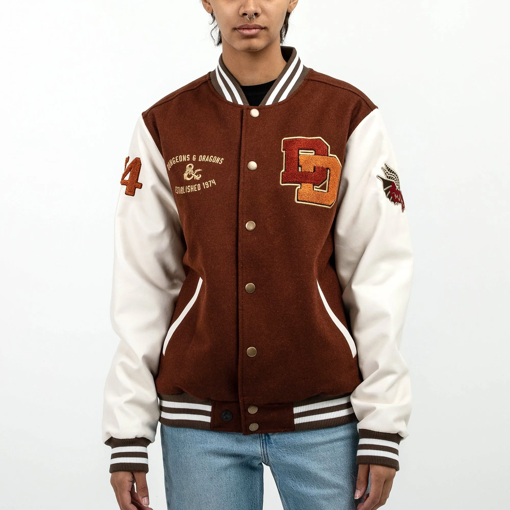 Red Dragon Varsity Jacket