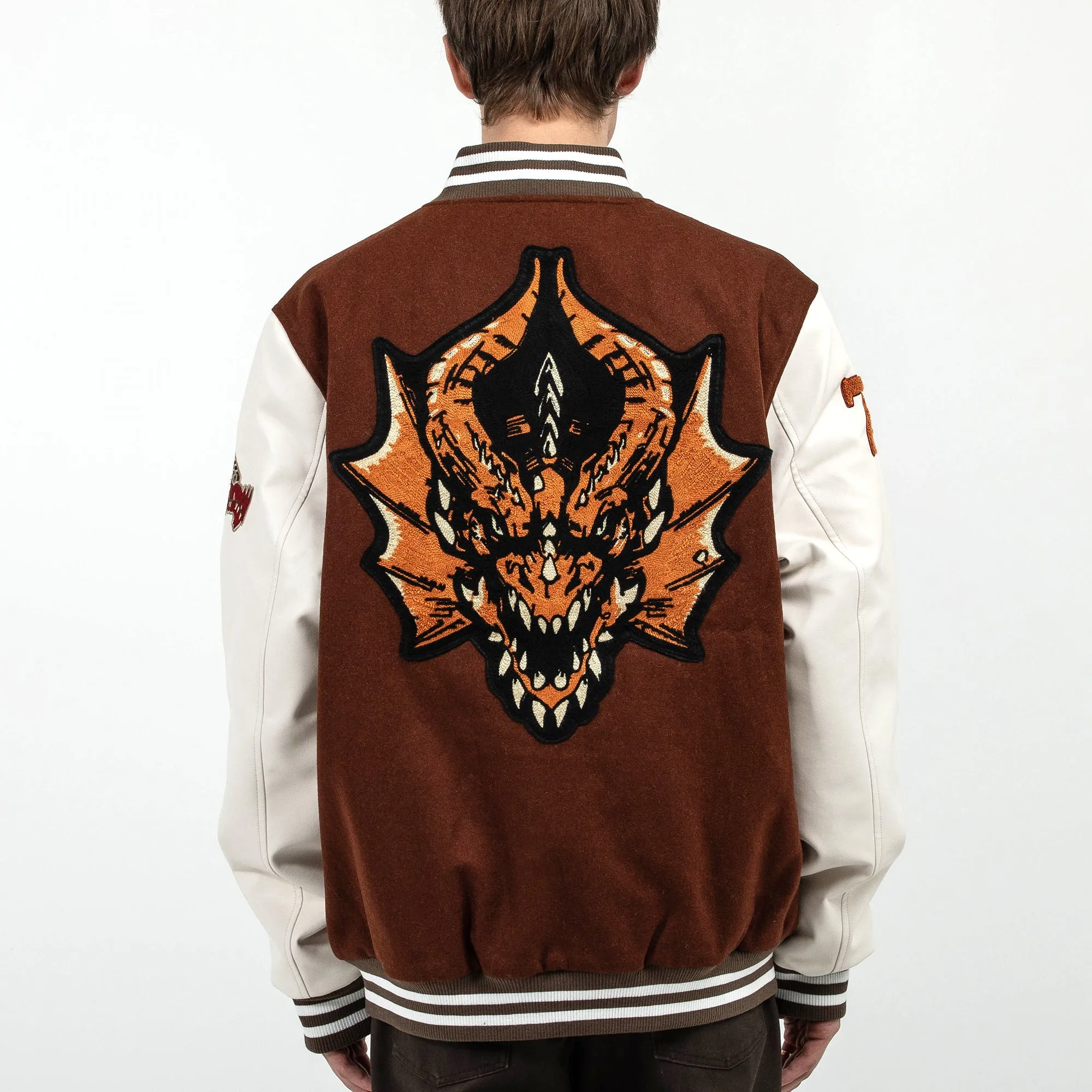 Red Dragon Varsity Jacket