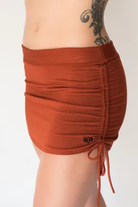 Rust Cinch Skirt