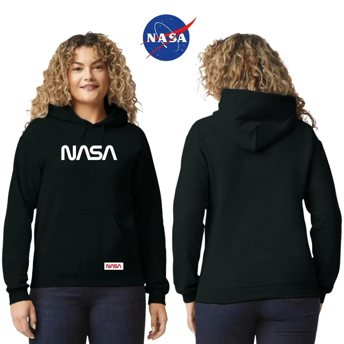 Sudadera para Mujer Hoodie Nasa Worm Mono