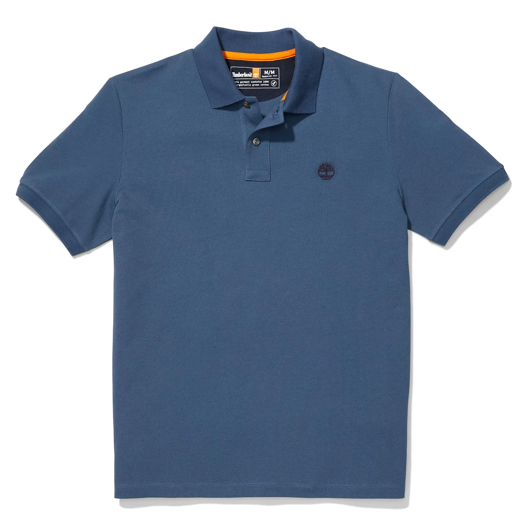 Timberland Mens Millers River Pique Polo T-Shirt - Short Sleeved