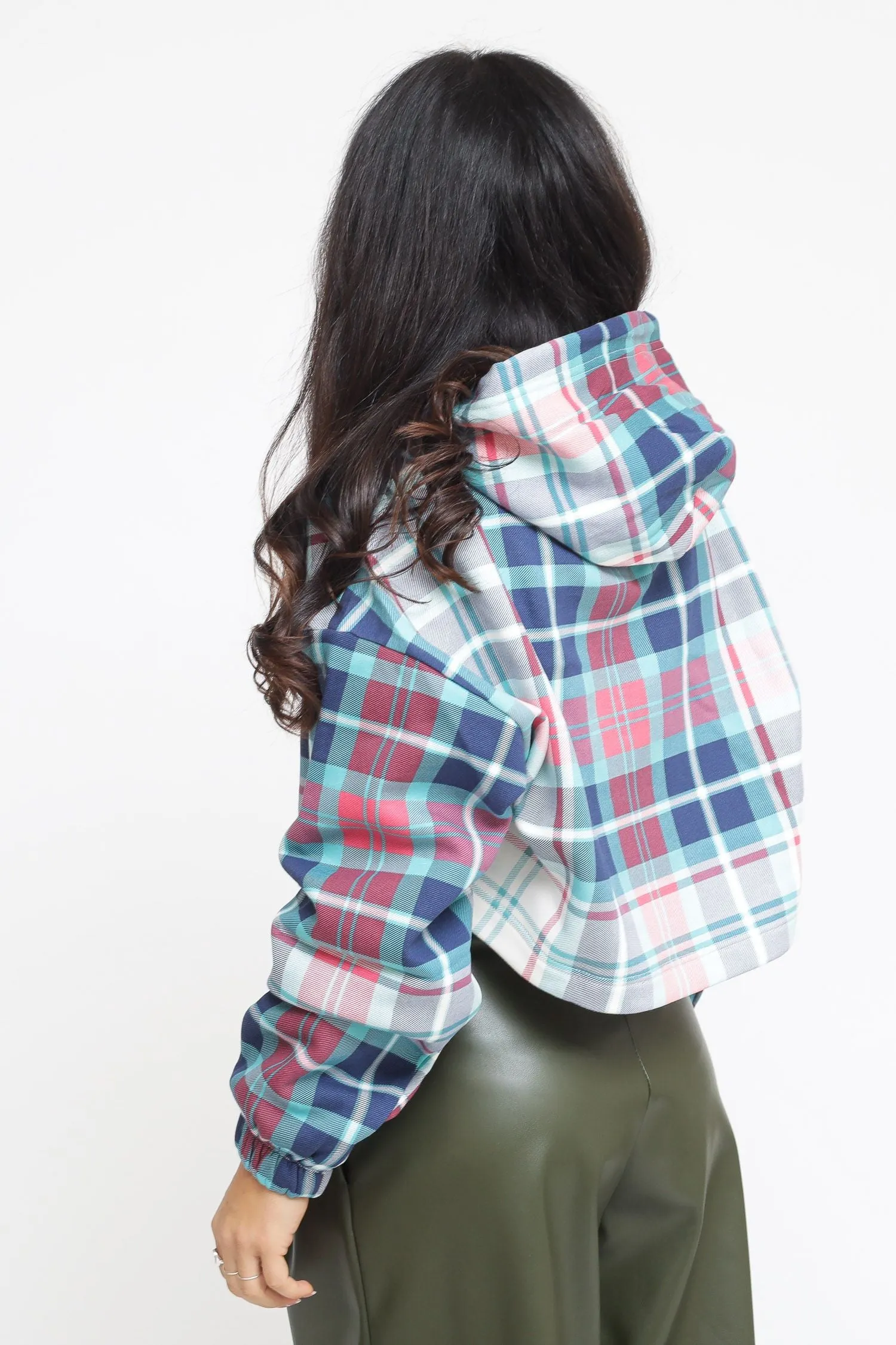 Tjw Sp Crp Tartan Badge Hoodie - Tommy Tartan