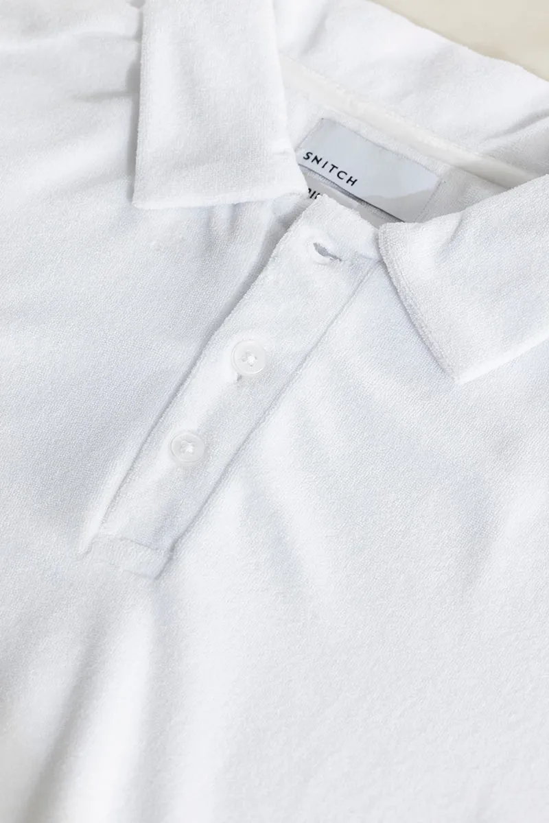 Trent White Polo T-Shirt