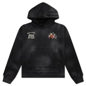 Vintage Tiger Varsity Hoodie - Black