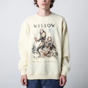 Willow Hero Poster Crew Neck Sweatshirt