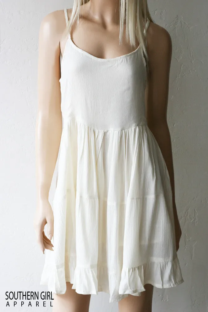 Women's Cream Sundress