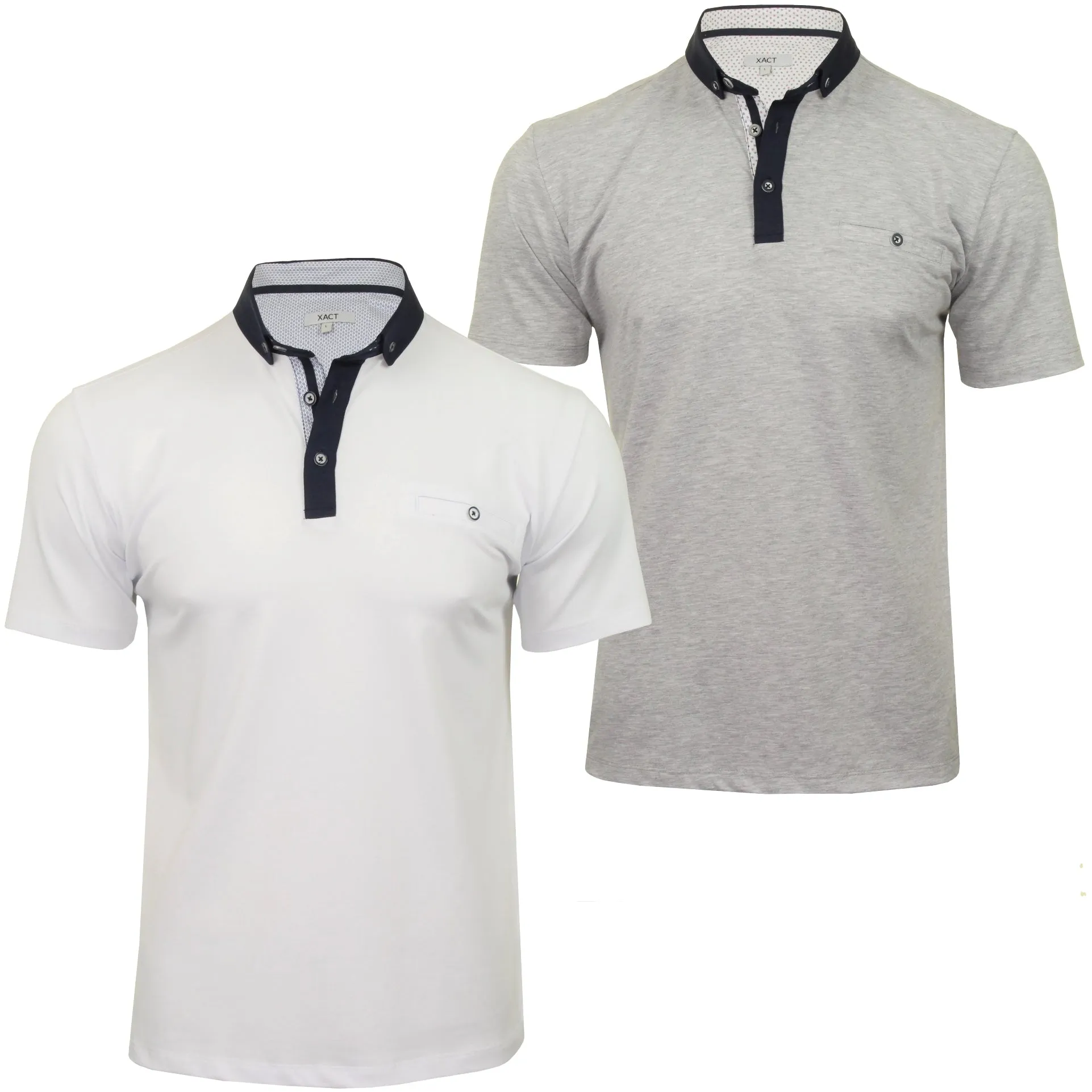 Xact Mens Polo T-Shirt - Short Sleeved